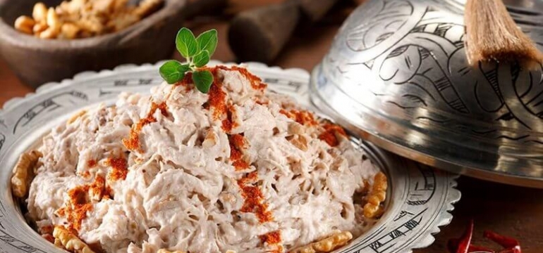 Cevizli çerkez tavuğu tarifi