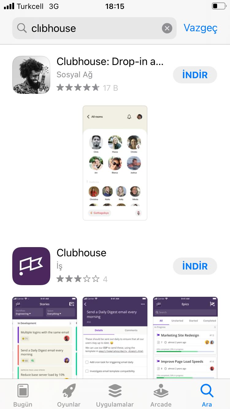 Clubhouse nedir?